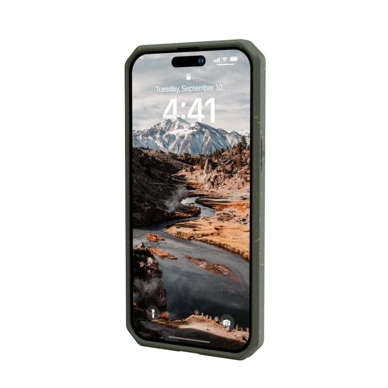 Coque Biodegradable Outback pour iPhone 14 Pro Max - Olive