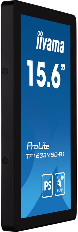 iiyama ProLite TF1633MSC B1 écran plat de PC 39 6 cm 15.6 1920 x 1080 pixels Full HD Écran tactile Neuf - vue 2