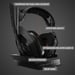 ASTRO Gaming A50 + Stazione Base Cuffie senza fili ad archetto Play Nero, Argento