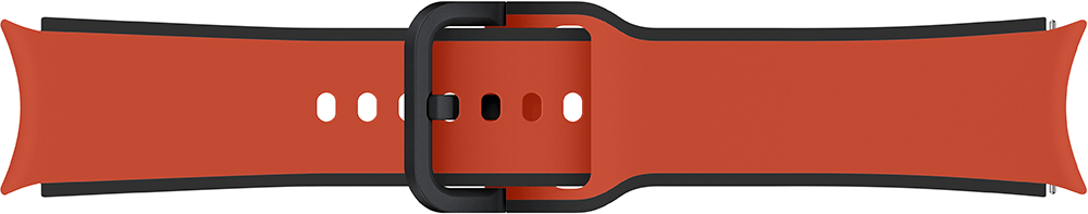 Bracelet Sport Bicolore pour G Watch 4/5 Series 20mm, S/M Rouge Samsung - Neuf