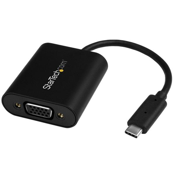 StarTech.com Adaptateur USB C vers VGA avec switch pour mode Présentateur Convertisseur USB Type C vers HD15 1920x1200 Adaptateur vidéo externe USB C D Sub - vue 8