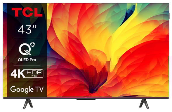 TCL QLED780 43QLED780 TV 109,2 cm (43'') 4K Ultra HD Smart TV Noir 450 cd/m²