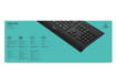 Logitech K280E Pro f/ Business Tastiera USB francese QWERTY Nero