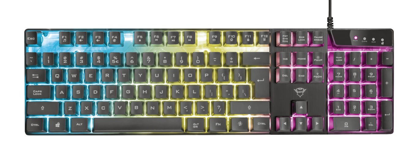 Trust GXT 835 Azor clavier Jouer USB QWERTY Italien Neuf - vue 9