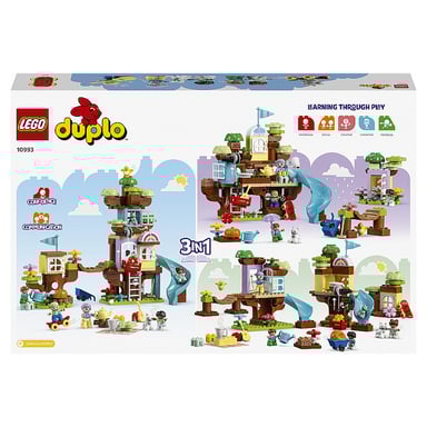 LEGO Duplo 10993 - Cabane dans l'arbre 3-en-1 pour petits aventuriers