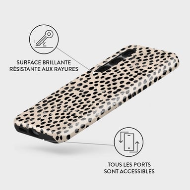 Burga Tough Back Cover para Samsung Galaxy S25 - Almond Latte