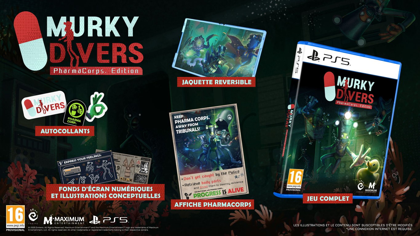 Murky Divers PharmaCorps. Edition Jeu PS5 - vue 6