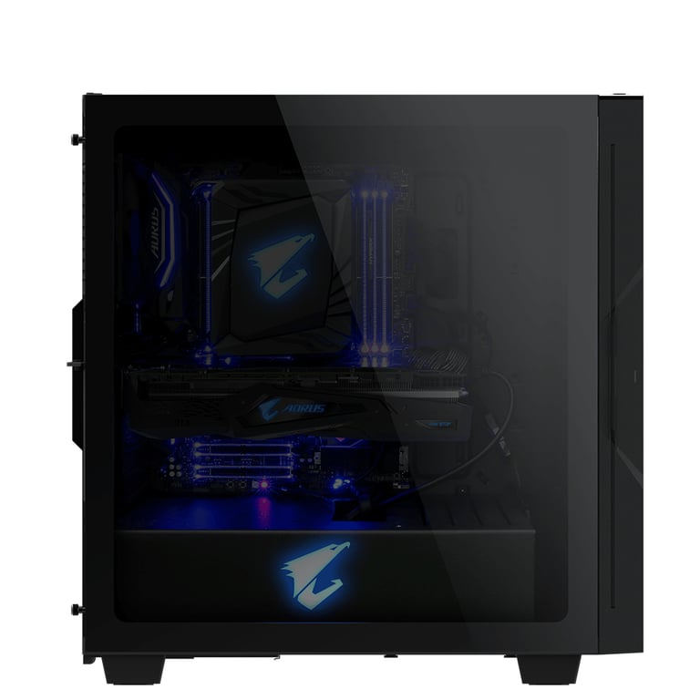 GIGABYTE GB-AC300G unité centrale Midi Tower Noir - Neuf