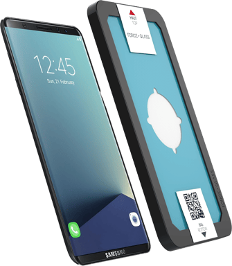 Protège écran pour Samsung Galaxy S8 + Original 3D Verre organique + Garantie à vie Force Glass