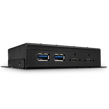 Lindy Hub 4 ports 10 Gbps USB 3.2 Gen 2 modèle 43094 métal