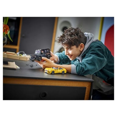 LEGO® Speed Champions 76924: Mercedes-AMG G 63 e SL 63 per bambini