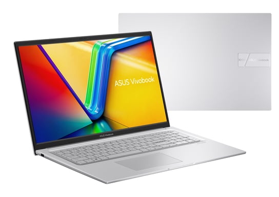 ASUS Vivobook 17 S1704VA-AU232W Intel® Core™ i7 i7-1355U Ordinateur portable 43,9 cm (17.3'') Full HD 16 Go DDR4-SDRAM 512 Go SSD Wi-Fi 5 (802.11ac) Windows 11 Home Argent