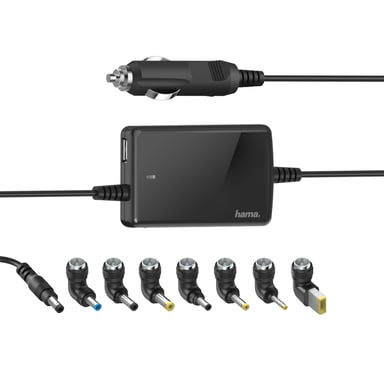 Cargador de mechero ''Slim & Lighaut'' para portátiles, 15-19V/70W