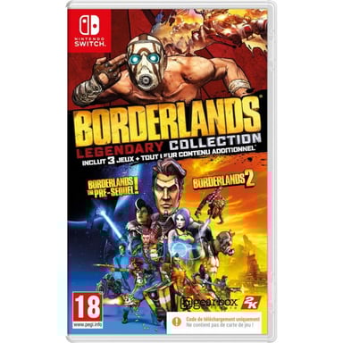Borderlands Legendary Collection Edition Code in a Box Nintendo Switch