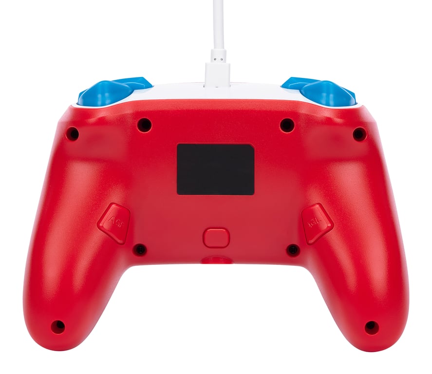 PowerA NSGP0001-01 accessoire de jeux vidéo Bleu, Rouge USB Manette de jeu Analogique Nintendo Switch - Neuf