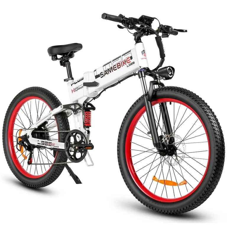 Vélo électrique pliable Samebike LO26 Plus 26 pouces avec batterie 48 V 15 Ah Neuf - vue 4