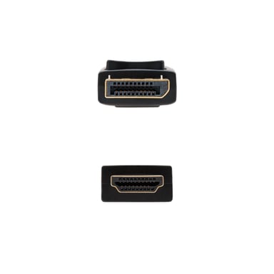 Cavo convertitore da DisplayPort maschio a HDMI maschio da 2 m di Nanocable - Nero