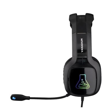 The G-Lab KORP VANADIUM Casque Avec fil Arceau Jouer Noir