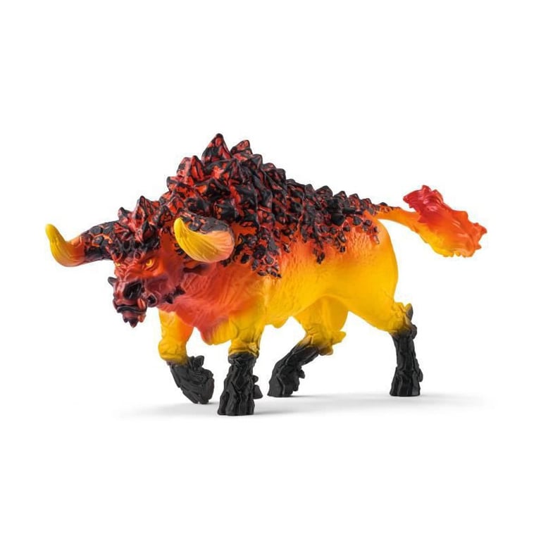 SCHLEICH  ELDRADOR CREATURES Taureau de feu, Figurine