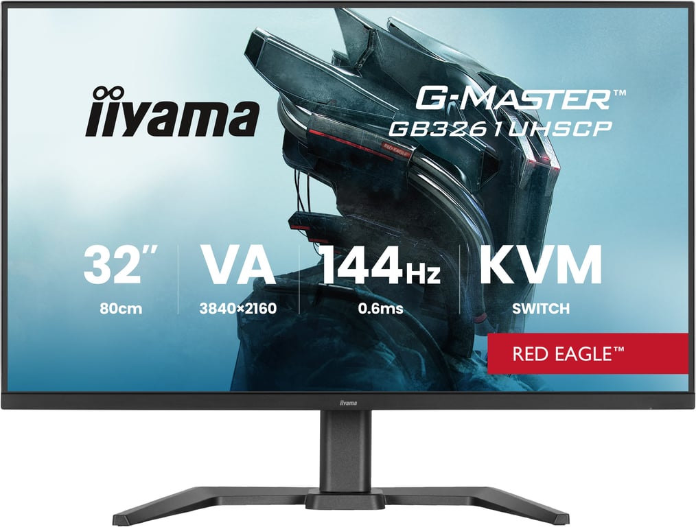 iiyama G-MASTER GB3261UHSCP-B1 écran plat de PC 80 cm (31.5 ) 3840 x 2160 pixels 4K Ultra HD LED Noir - Neuf