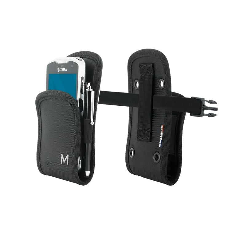 Holster basique pour terminal de saisie & smartphone - Ceinture - Système  d'accès facile - Taille M - Mobilis