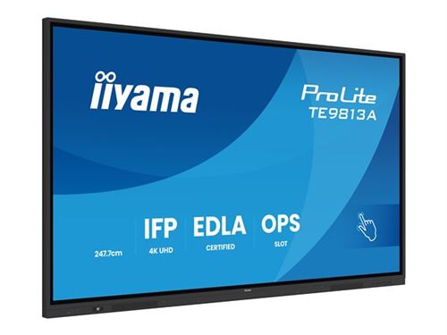 98  IPS 4K 16:9 Google EDLA cert. IFP - Neuf