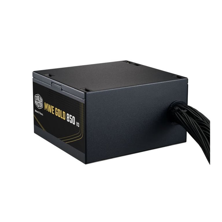 Alimentation PC COOLER MASTER MWE Gold 850 V3 ATX 3.1 80 PLUS Gold - vue 3