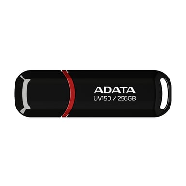ADATA UV150 lecteur USB flash 256 Go USB Type-A 3.2 Gen 1 (3.1 Gen 1) Noir - Neuf