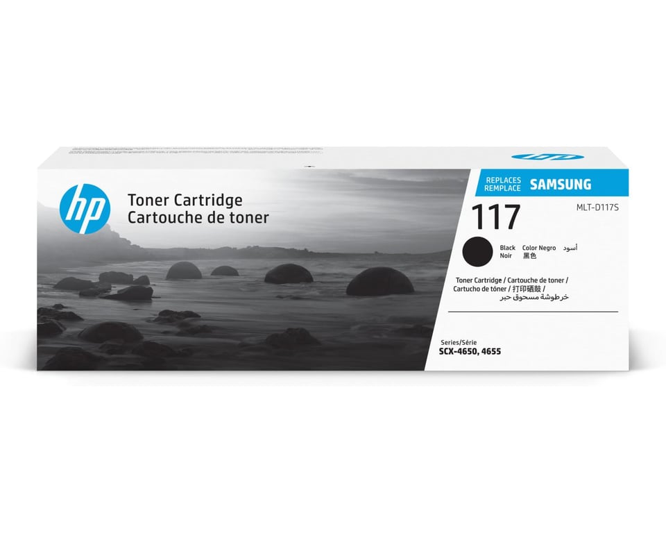 Samsung MLT-D117S Black Original Toner Cartridge Cartouche de toner 1 pièce(s) - Neuf