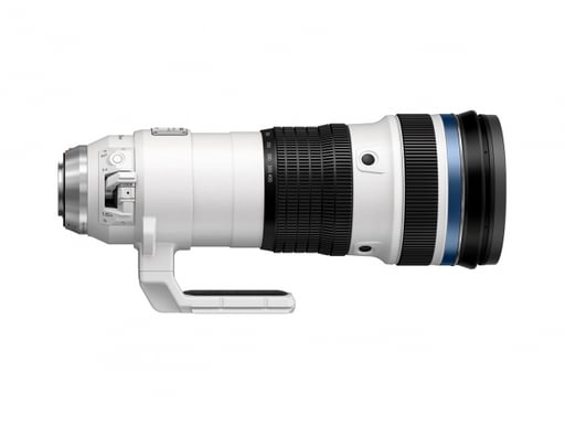 Olympus M.Zuiko Digital ED 150-400mm F4.5 TC1.25x IS PRO MILC / SLR Super teleobjetivo Negro, Blanco