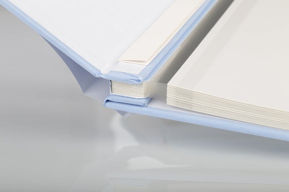 KODAK - Álbum de fotos con 20 páginas autoadhesivas, Formato 23.5x27cm, Azul - 9891314