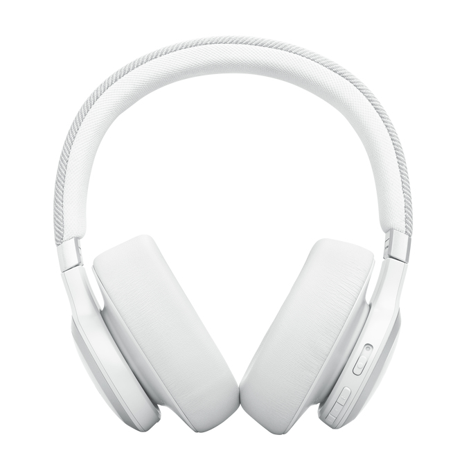 JBL Live 770NC Casque Sans fil Arceau Appels/Musique Bluetooth Blanc - Neuf