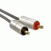 Hama 00080864 cavo audio 1 m 3,5 mm 2 x RCA Argento