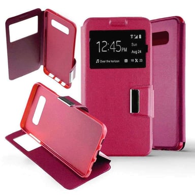 Funda Folio rosa compatible con Samsung Galaxy S10