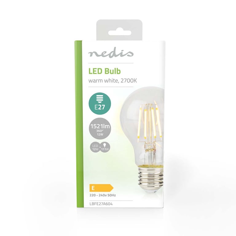 Ampoule LED E27 Forme A60 Puissance Économique Style Rétro Neuf - vue 5