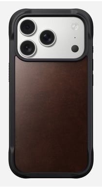 Custodia per iPhone 17 Pro MagSafe in pelle Horween rigida antiurto