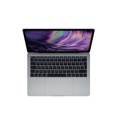MacBook Pro Core i7 (2017) 13.3', 2.5 GHz 256 Go 8 Go Intel Iris Plus Graphics 640, Gris sidéral - AZERTY