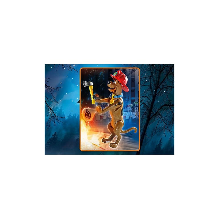 Playmobil SCOOBY-DOO Pompier - Neuf