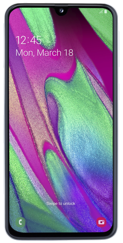 Galaxy A40 (2019) 64 Go, Blanc, débloqué