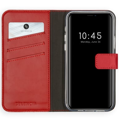 Selencia iP12-6741510003 coque de protection pour téléphones portables 17 cm (6.7'') Étui avec portefeuille Rouge Apple (brand) Apple iPhone 12 Pro Max