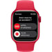 Apple Watch Series 8 OLED 41 mm Digital 352 x 430 Pixeles Pantalla táctil 4G Rojo Wifi GPS (satélite)