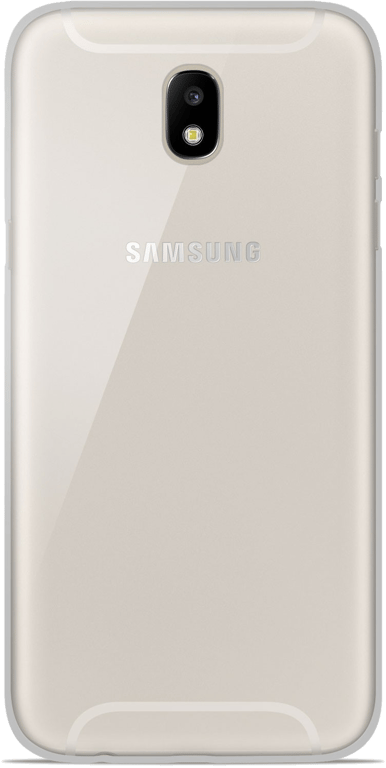 Coque silicone unie compatible Transparent Samsung Galaxy J7 2017