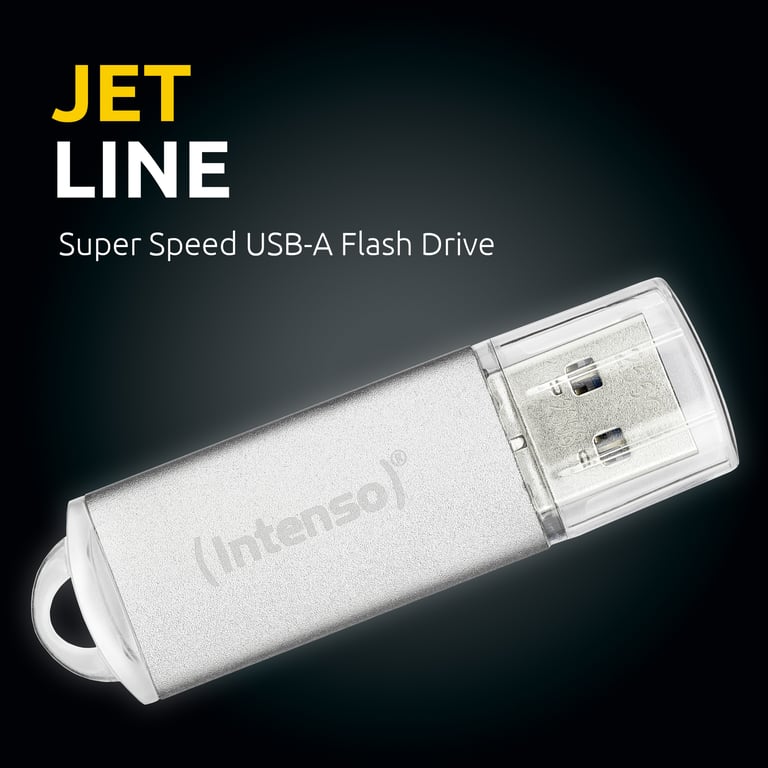 intenso cle usb jet line aluminum - vue 7