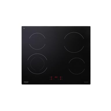 Table de cuisson De'Longhi PVC 61 N Noir Encastrable 60 cm Céramique 4 Foyer(s) - Neuf