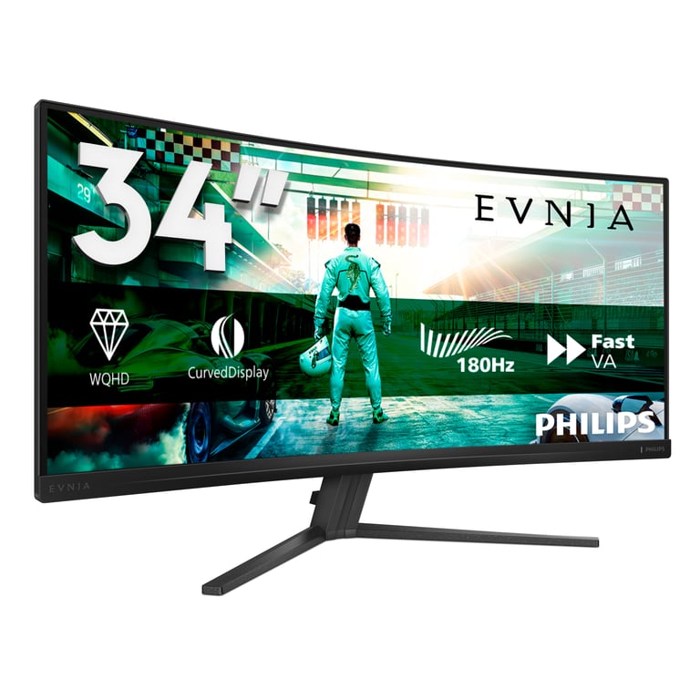 Philips Evnia 34M2C3500L 00 écran plat de PC 86 4 cm 34 3440 x 1440 pixels Wide Quad HD LCD - vue 5
