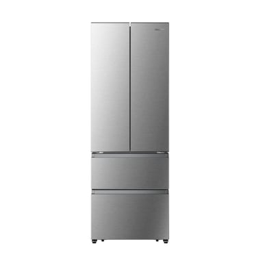 Réfrigérateur américain Hisense RF632N4BCE côte à côte No Frost, 485 litres, classe E, acier inoxydable - Neuf