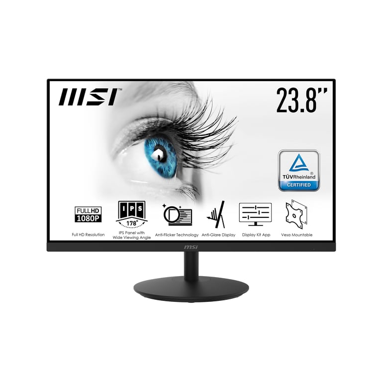MSI Pro MP242 60 5 cm 23.8 1920 x 1080 pixels Full HD LCD Neuf - vue 2
