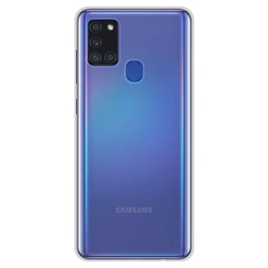 Coque silicone unie Transparent compatible Samsung Galaxy A41