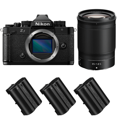 Appareil photo hybride Nikon Zf + 85mm f/1.8 S + 3 Nikon EN-EL15C + Ebook ''20 astuces pour des images qui claquent''