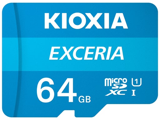 Kioxia Exceria 64GB MicroSDXC UHS-I Classe 10